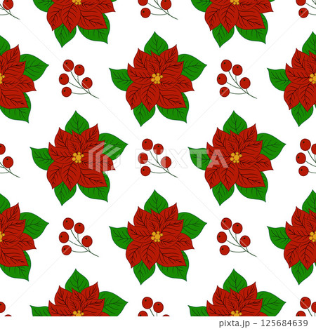 Pattern for textile or kitchen in hand draw style. Seamless pattern Pattern for textile or kitchen in hand draw style. Seamless pattern 125684639
