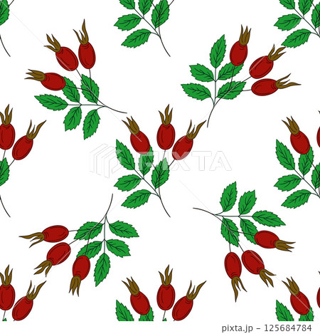 Pattern for textile or kitchen in hand draw style. Seamless pattern Pattern for textile or kitchen in hand draw style. Seamless pattern 125684784
