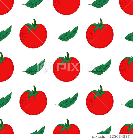 Pattern for textile or kitchen in hand draw style. Seamless pattern Pattern for textile or kitchen in hand draw style. Seamless pattern 125684857