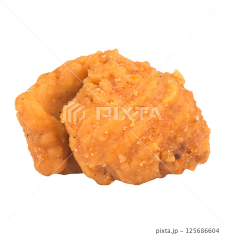 Thai Caramelized Crisps isolated on white background Thai Caramelized Crisps isolated on white background 125686604