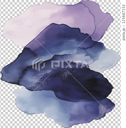 abstract watercolor on white background 125687152