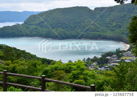 ハートが見える風景　奄美大島　 125687758
