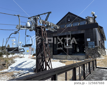 渋峠ロマンスリフト_スカイペアリフト_横手山スキー場 渋峠ロマンスリフト_スカイペアリフト_横手山スキー場 125687888