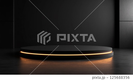 黒いステージ 125688356