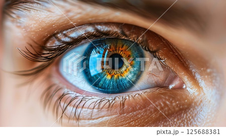 青い眼球 125688381