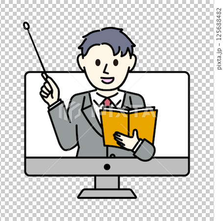 在線解釋的商人 125688482