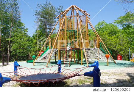 備北丘陵公園の遊具施設 備北丘陵公園の遊具施設 125690203