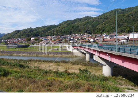 安芸大田町戸河内集落の景色 安芸大田町戸河内集落の景色 125690234