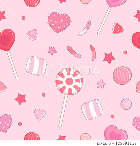 valentine candy party pattern valentine candy party pattern 125691118
