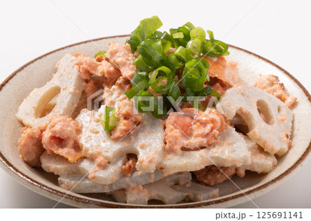 レンコン　明太子和え 125691141