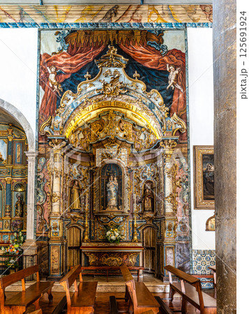 Interior of Sao Pedro church, Igr Interior of Sao Pedro church, Igr 125691924