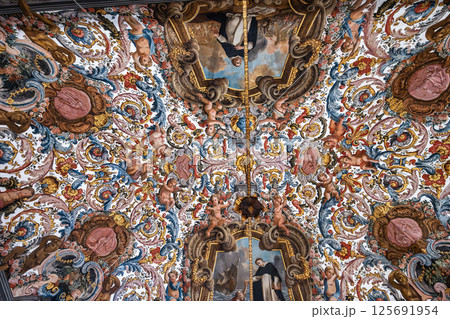 Interior of the House of the Holy Body in Setubal, Portugal Interior of the House of the Holy Body in Setubal, Portugal 125691954