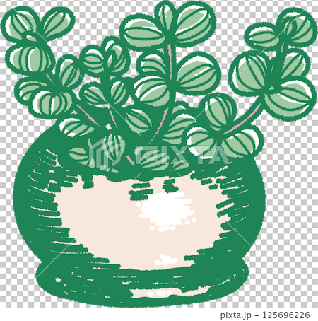 Illustration of a foliage plant 125696226