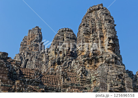カンボジア バイヨン寺院 カンボジア バイヨン寺院 125696558