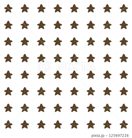 Golden stars and moon pattern seamless textile design for elegant wrapping paper and wallpaper 125697216