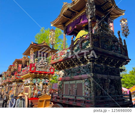 越中八尾曳山祭(富山県富山市) 越中八尾曳山祭(富山県富山市) 125698000