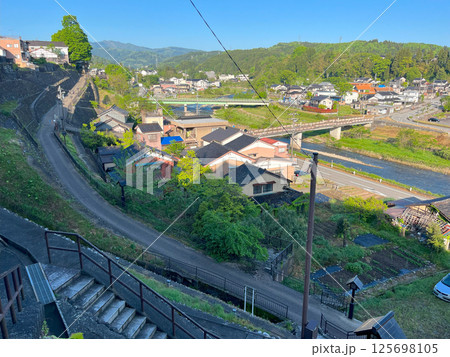 八尾の町並み(富山県富山市) 八尾の町並み(富山県富山市) 125698105