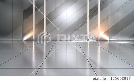 Minimalist Metallic Studio Backgroundのイラスト素材 [125698917] - PIXTA