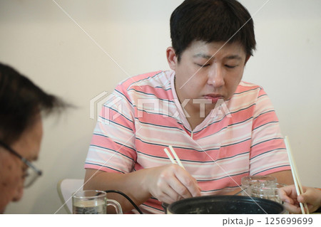 East Asian Family East Asian Family 125699699