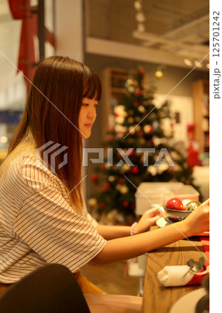 Dinner at Christmas Dinner at Christmas 125701242