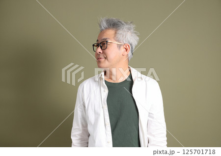 Asian Man Portrait 125701718
