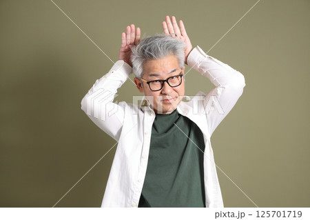 Asian Man Portrait 125701719