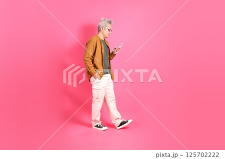 Active Senior Man Active Senior Man 125702222