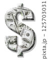 US dollar sign 125703031