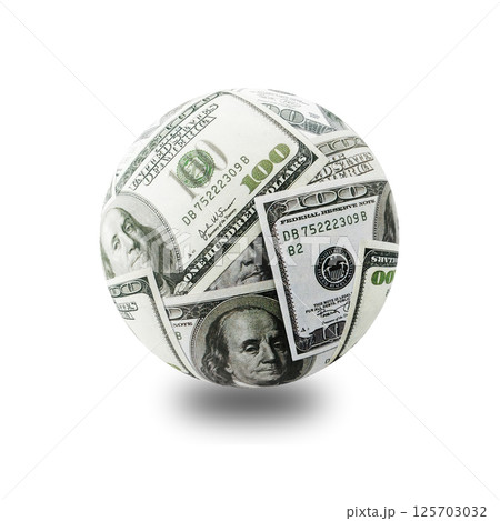 Money globe Money globe 125703032