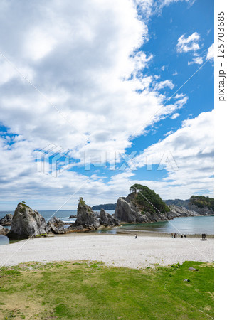 岩手県/ 春の浄土ヶ浜（浄土浜・浄土ケ浜） 125703685