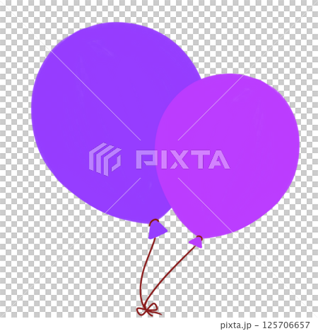 Purple balloon 125706657