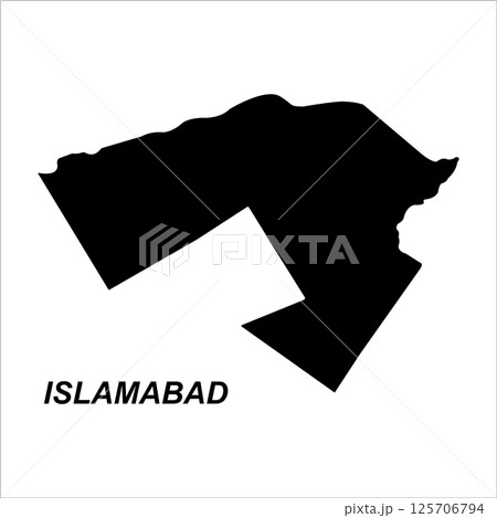 Map of Islamabad, Pakistan Map of Islamabad, Pakistan 125706794