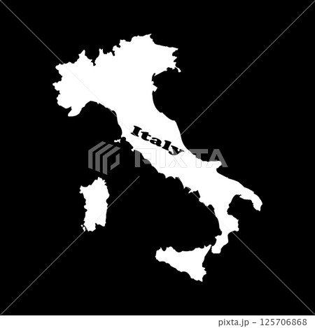 italy map icon design italy map icon design 125706868