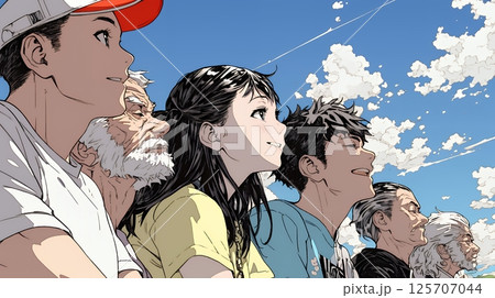 いろいろな世代の人たちがしっかりと未来を見つめている6