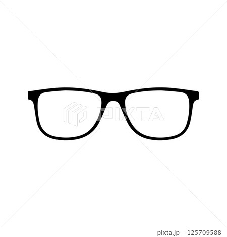 Glasses Logo Vector Image Graphic 125709588