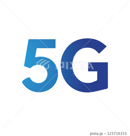 Creative 5G Logo Design Illustration Template 125710153
