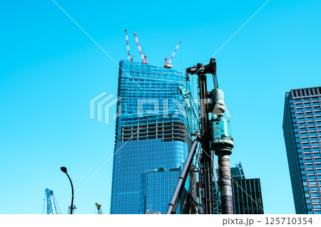 建設工事が続く東京八重洲 呉服橋周辺 2025.04 c-4 ライトカラー 建設工事が続く東京八重洲 呉服橋周辺 2025.04 c-4 ライトカラー 125710354
