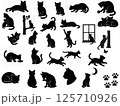 猫の可愛いアイコン 125710926