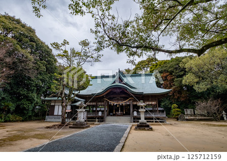 周防国一宮　玉祖神社　拝殿　山口県防府市大崎 125712159