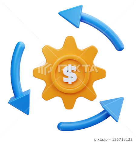 Payment Process 3D Icons Payment Process 3D Icons 125713122