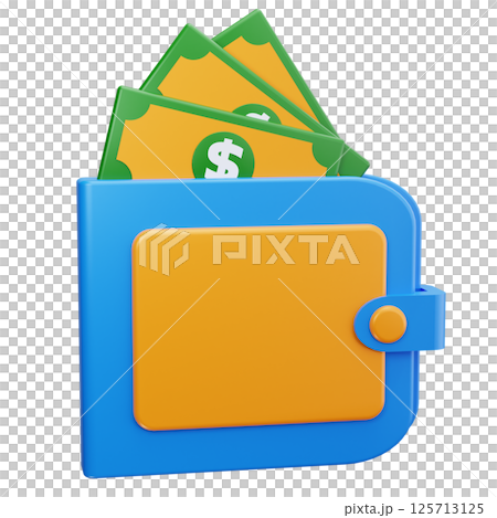 Transaction Wallet 3D Icons Transaction Wallet 3D Icons 125713125