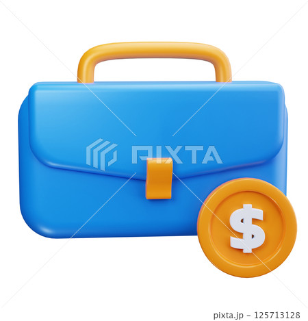 Briefcase 3D Icons 125713128