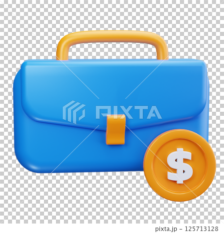 Briefcase 3D Icons 125713128