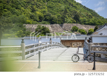 鳥取城跡をサイクリングで楽しむイメージ 125713232