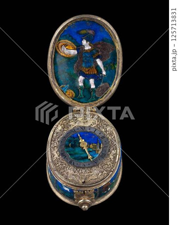 17th Century Enamel Watch by Suzanne de Court - Historical Timepiece 17th Century Enamel Watch by Suzanne de Court - Historical Timepiece 125713831