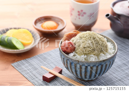 とろろ昆布ご飯 （ とろろ昆布丼 ） 125715155