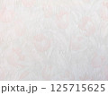 白基調のチューリップ花柄の壁紙 125715625
