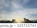 青空と夕焼け 125715743