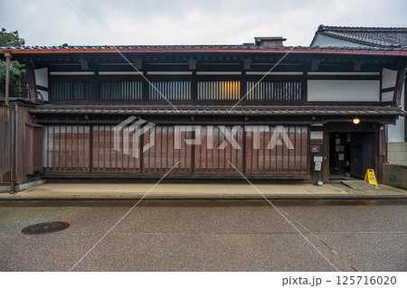 富山 岩瀬地区の街並み 富山 岩瀬地区の街並み 125716020