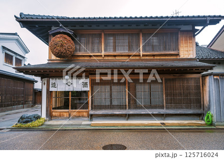 富山 岩瀬地区の街並み 125716024